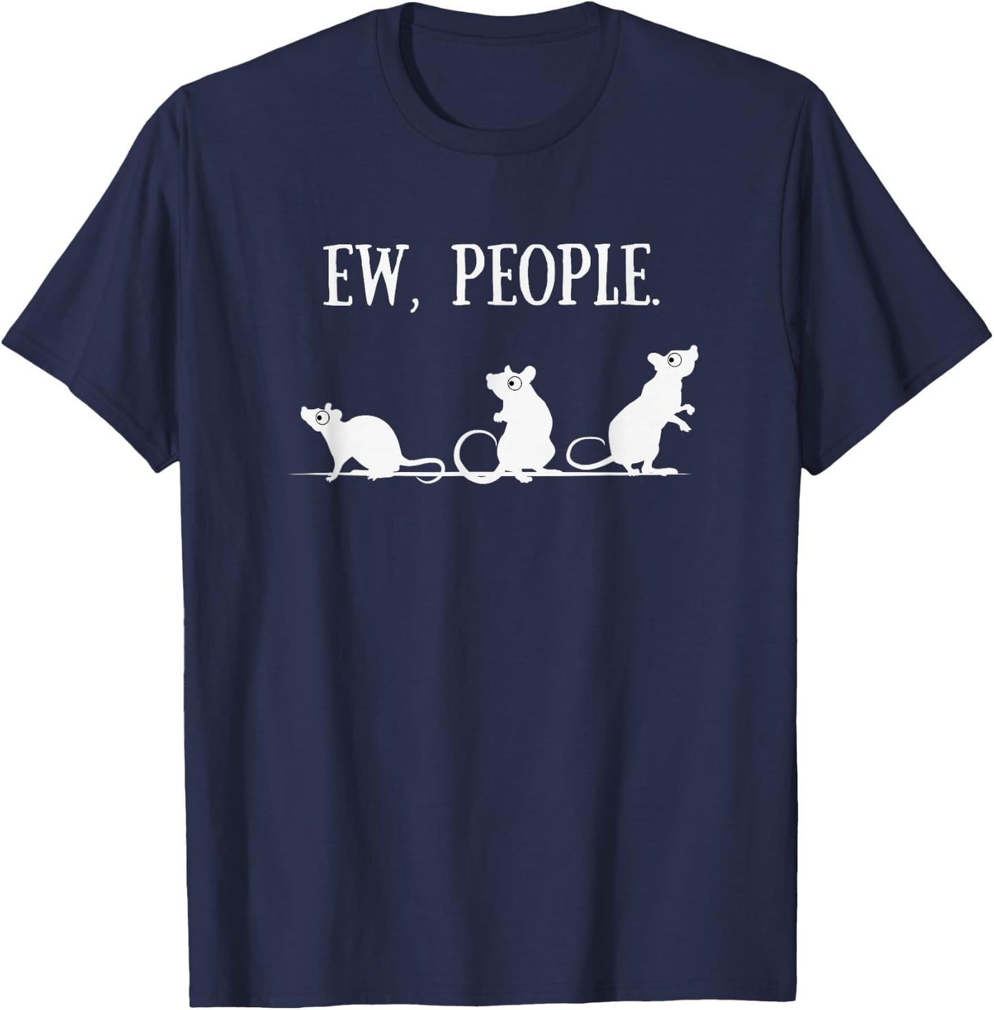 Rat Lovers Gift Shirt | Introverted Rat Gift Introverts T-Shirt - T-Shirt | Navy