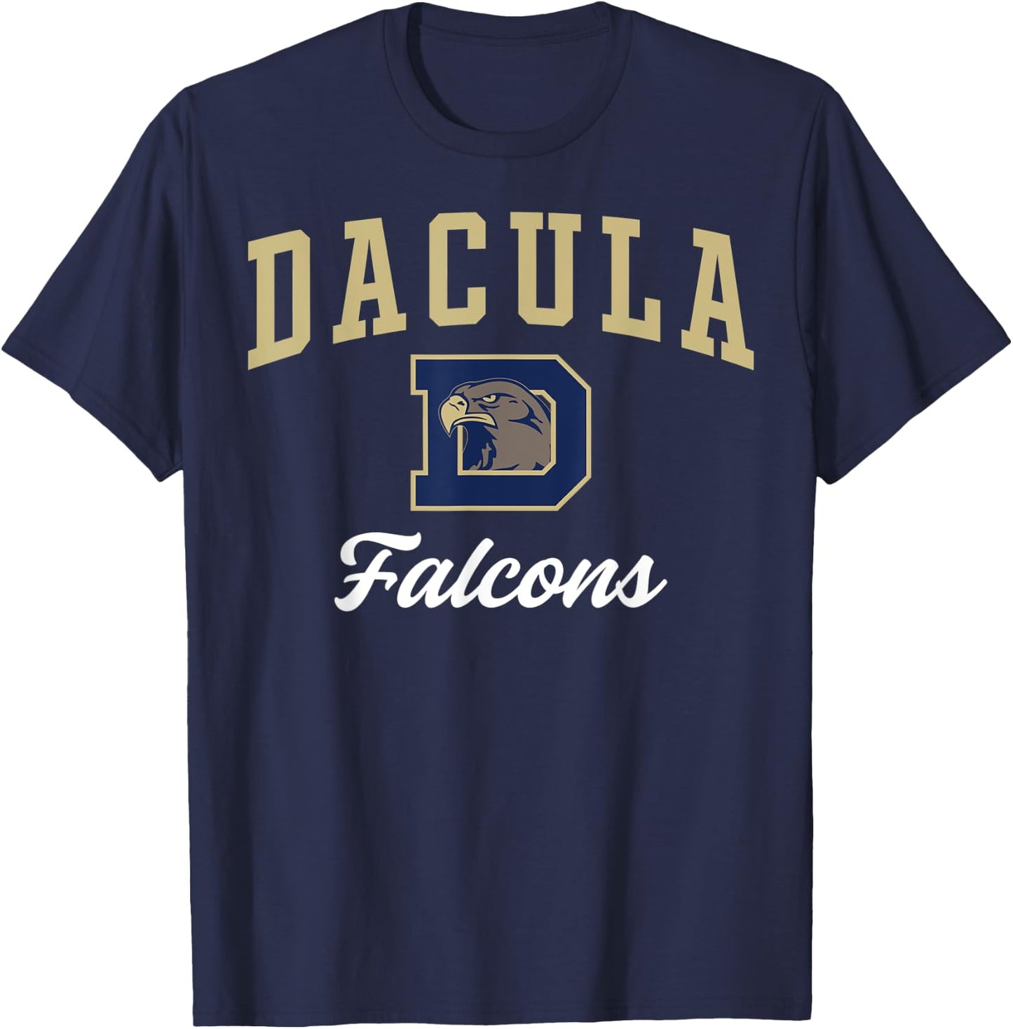 Dacula High School Falcons T-Shirt - T-Shirt | Navy