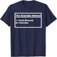 The Scientific Method Fuck Around Find Out Funny T-Shirt - T-Shirt | Navy