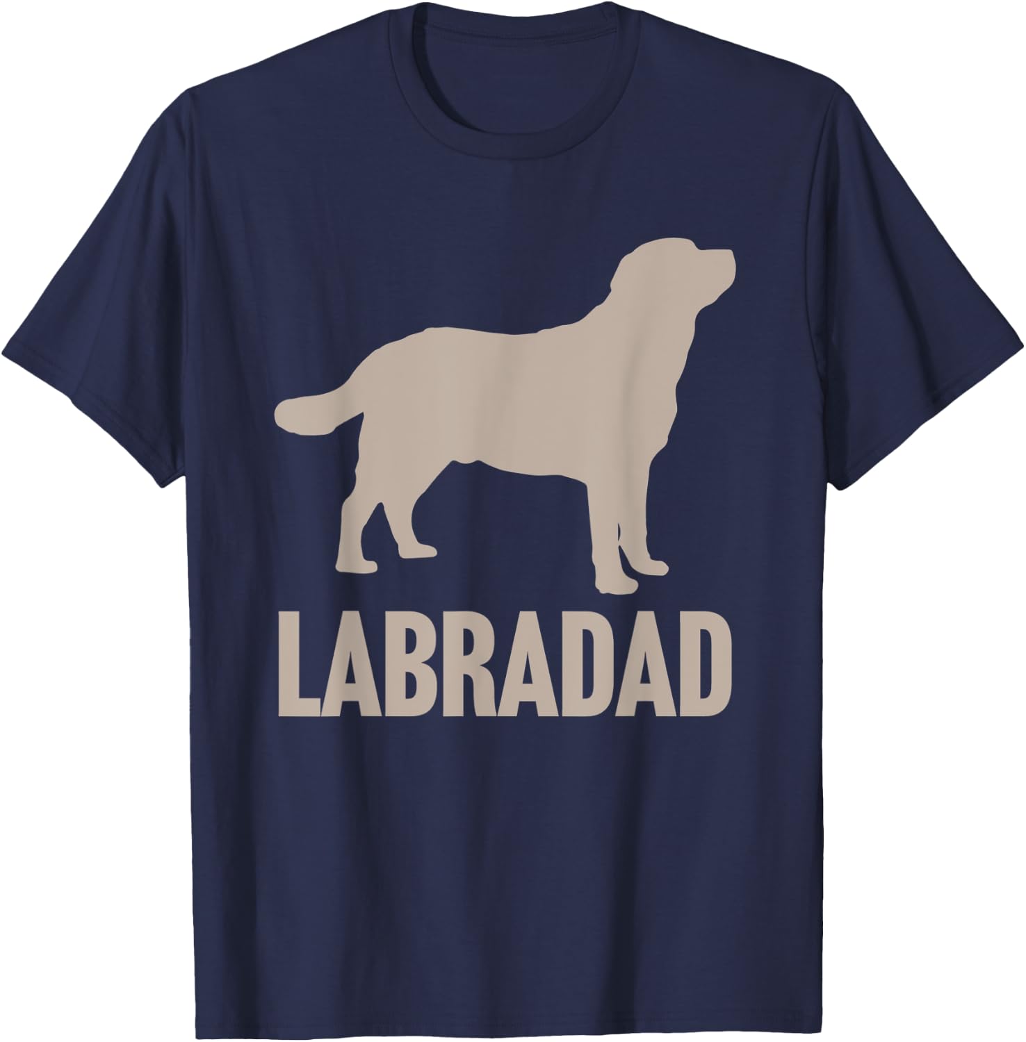 Labradad Labrador Retriever Dad for Father Grandpa Dog Lover Women T-Shirt - T-Shirt | Navy