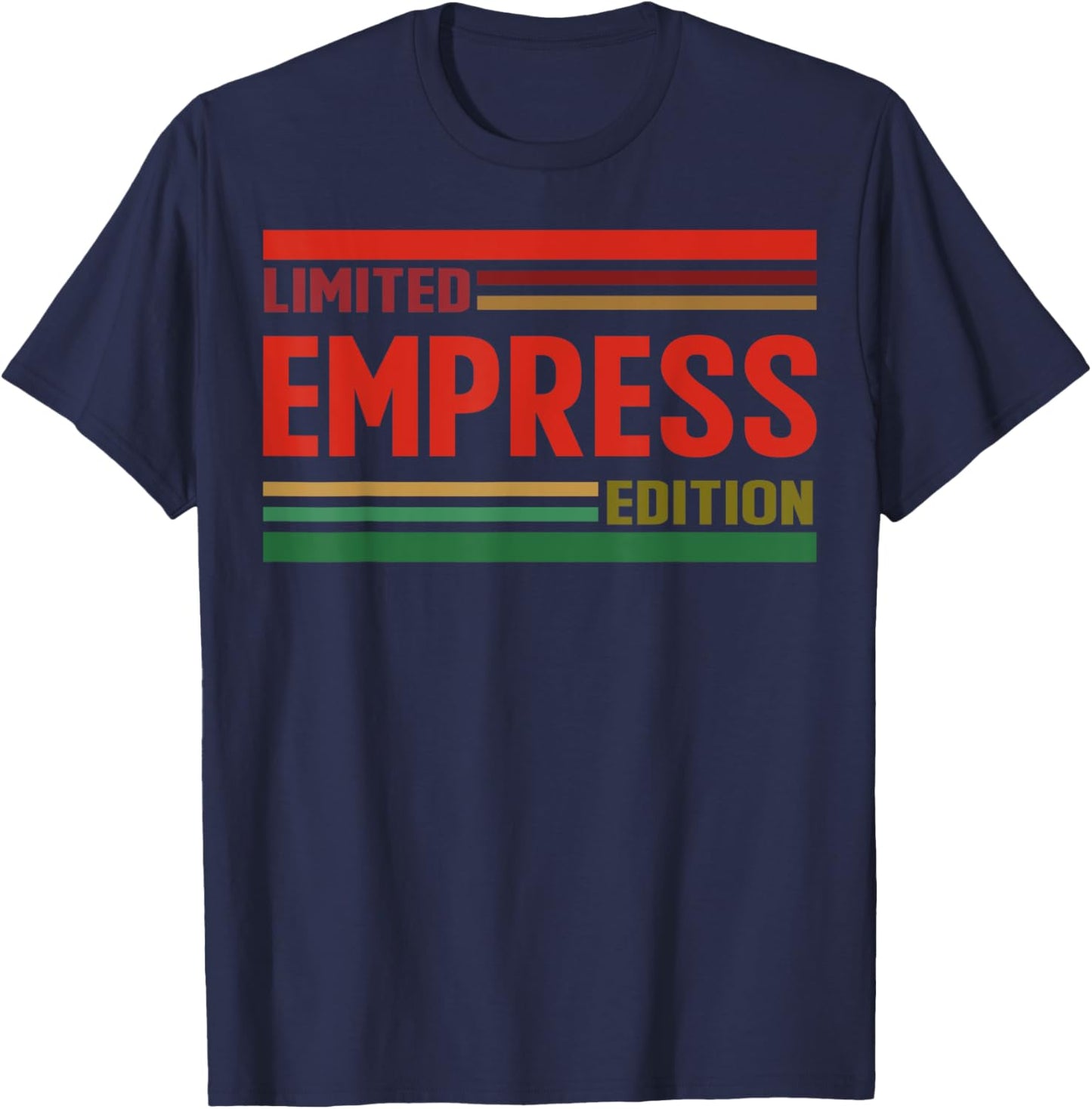 EMPRESS Limited Edition Shirt EMPRESS Name Personalized T-Shirt - T-Shirt | Navy