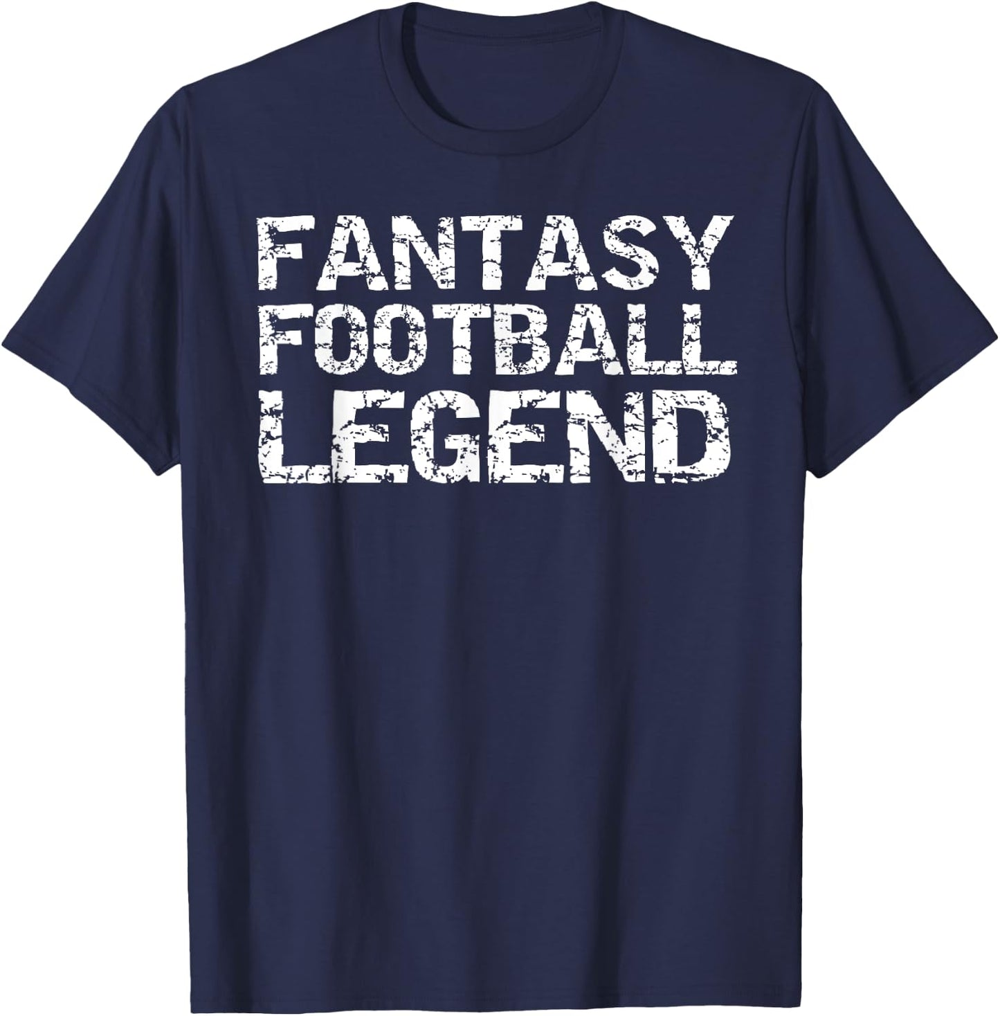 Fantasy Football Championship Winner Fantasy Football Legend T-Shirt - T-Shirt | Navy