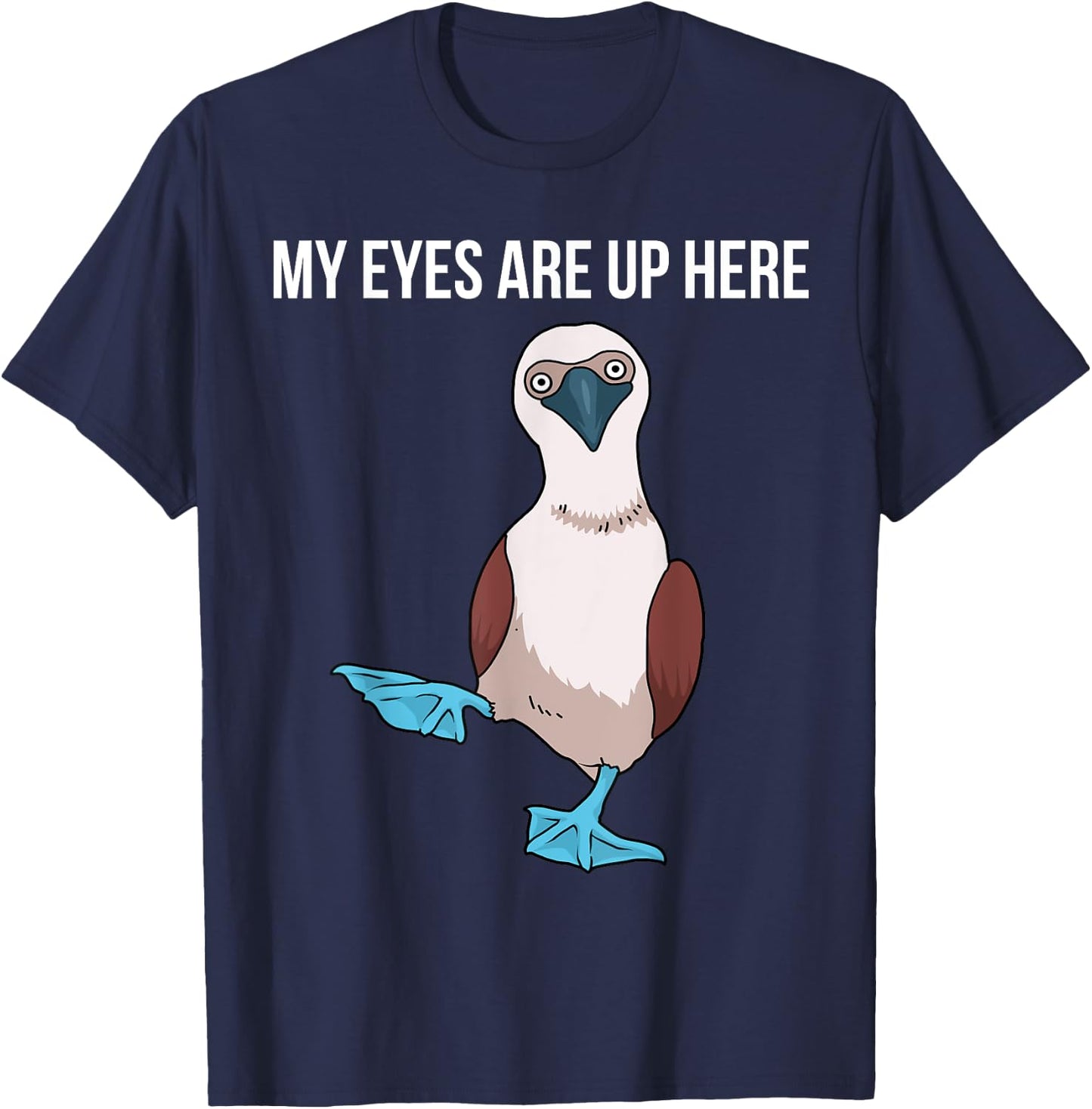 Footed Bobby Shirt Women I Love Bobbies Funny Blue Bird T-Shirt - T-Shirt | Navy