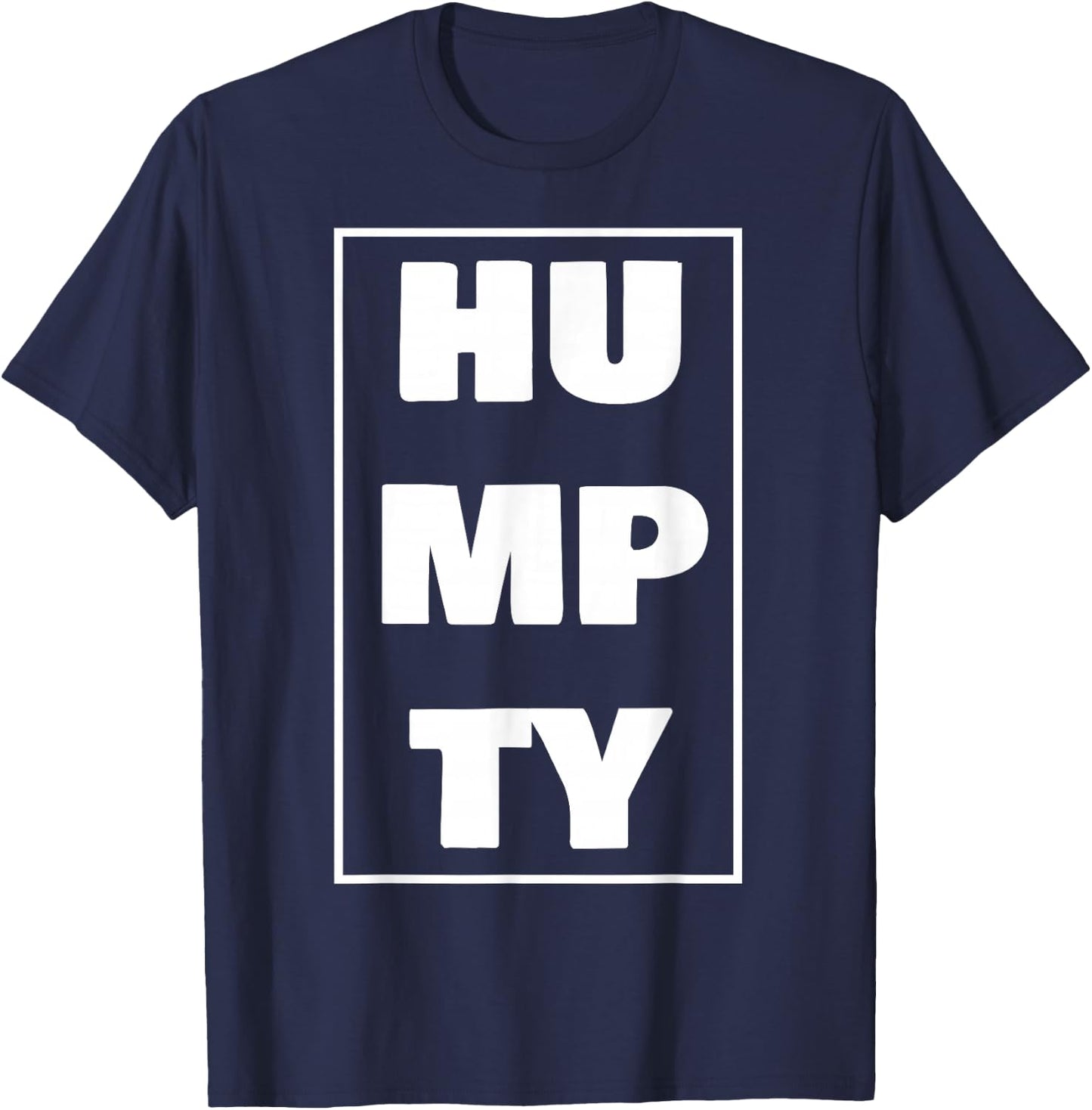 Humpty Shirt by Underground a Digital Graphic Design T-Shirt - T-Shirt | Navy