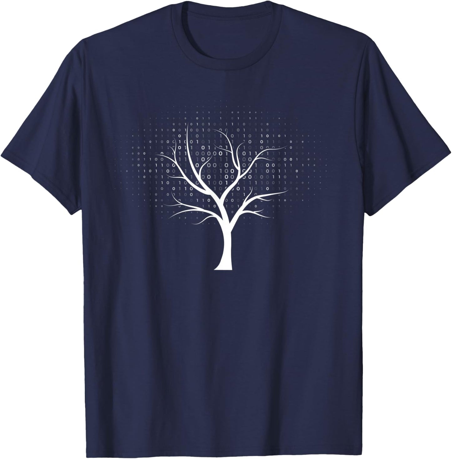 Binary Tree - Binary Tree T-Shirt - T-Shirt | Navy