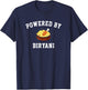 Powered by Biryani, Food India Pakistan T-Shirt - T-Shirt | Navy
