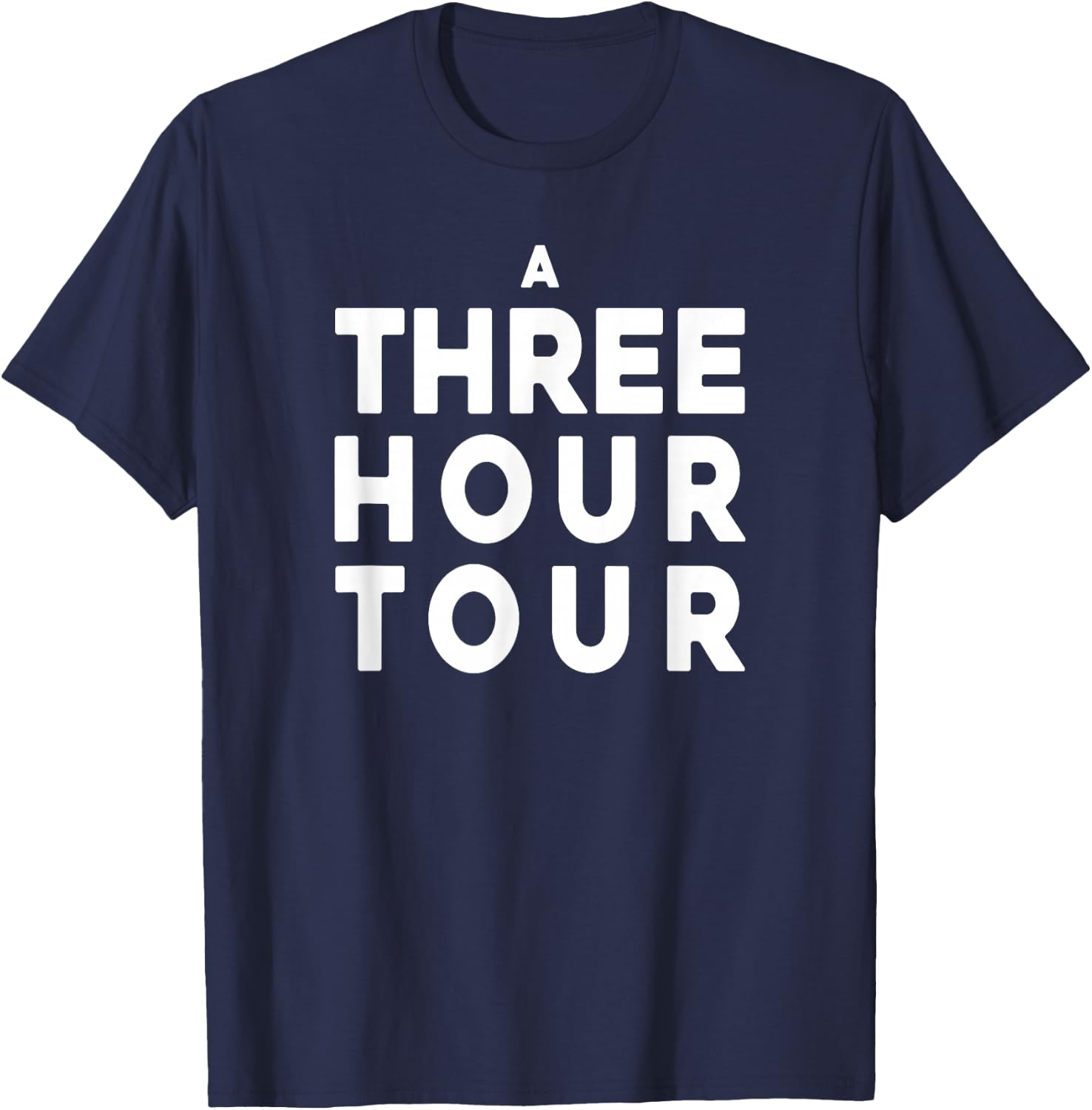 A Three Hour Tour T-Shirt - T-Shirt | Navy