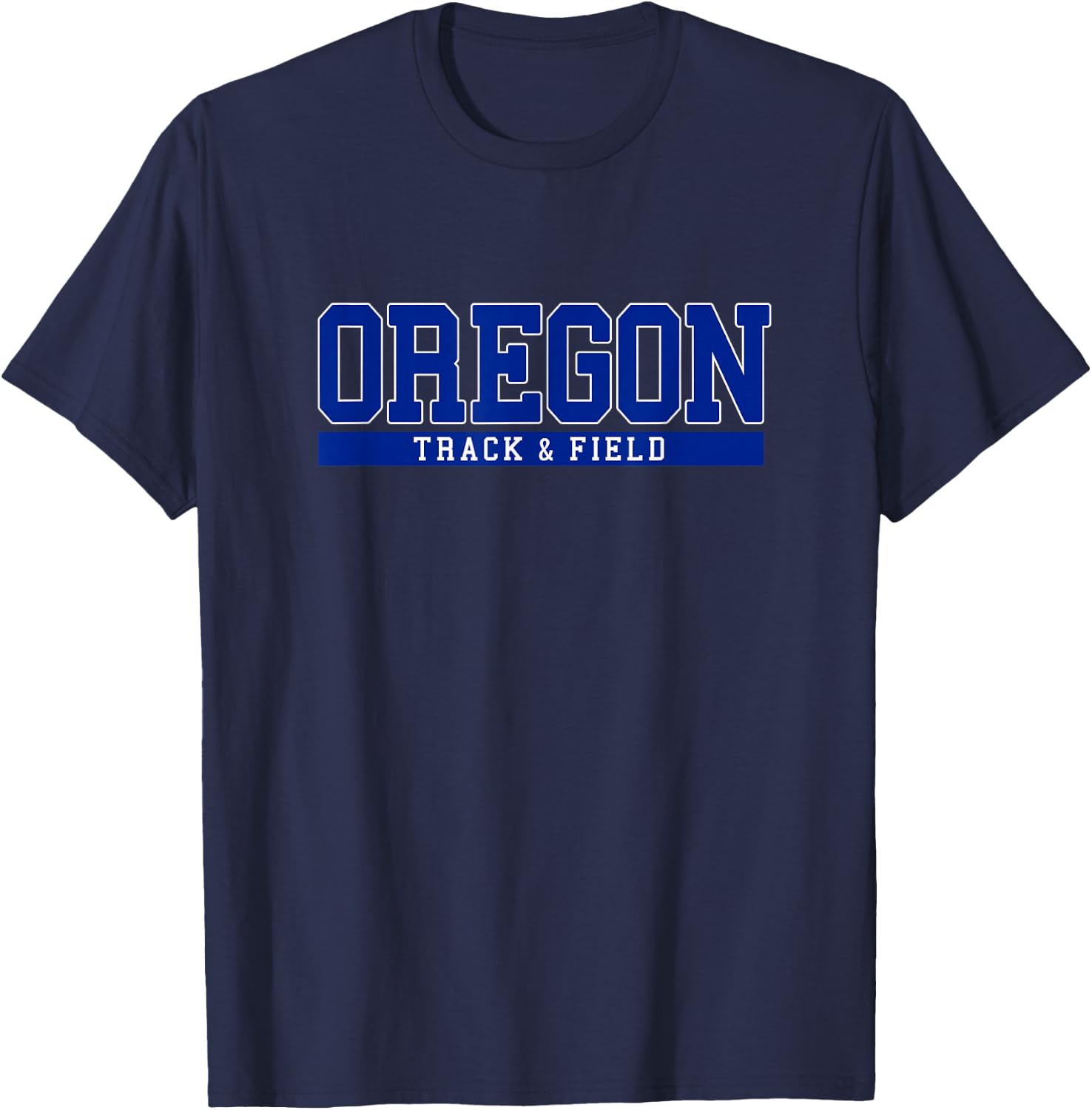 Oregon Track & Field T-Shirt - T-Shirt | Navy