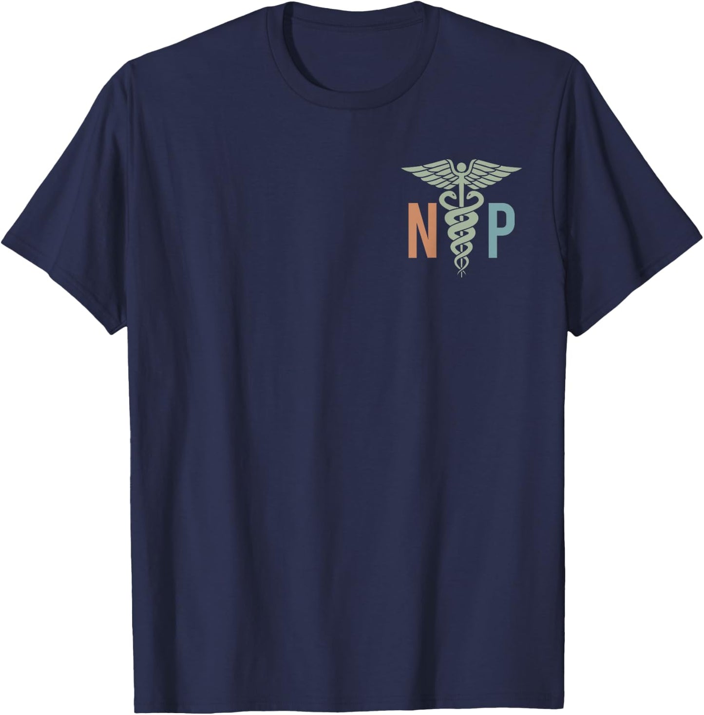 NP Nurse Practitioner Graduation Gifts NP Nursing School T-Shirt - T-Shirt | Navy