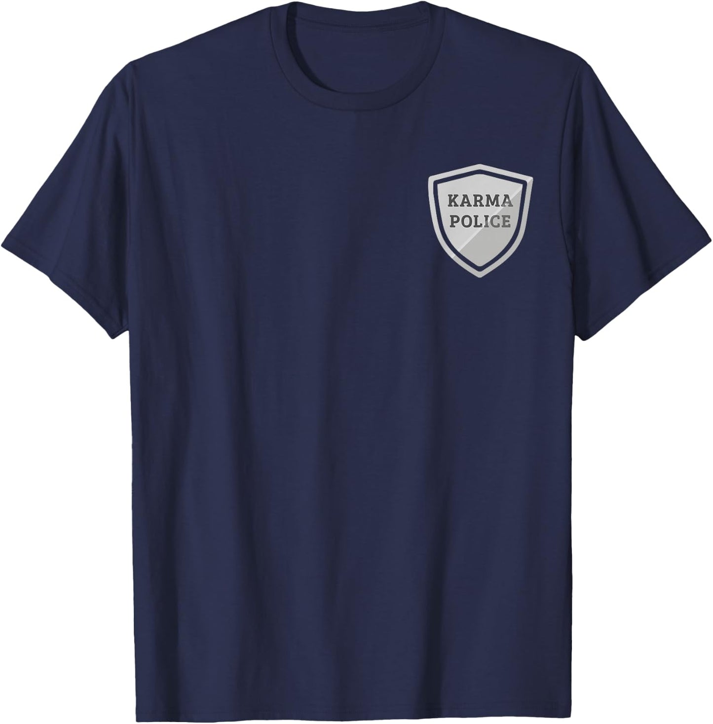 Karma Police T-Shirt - T-Shirt | Navy