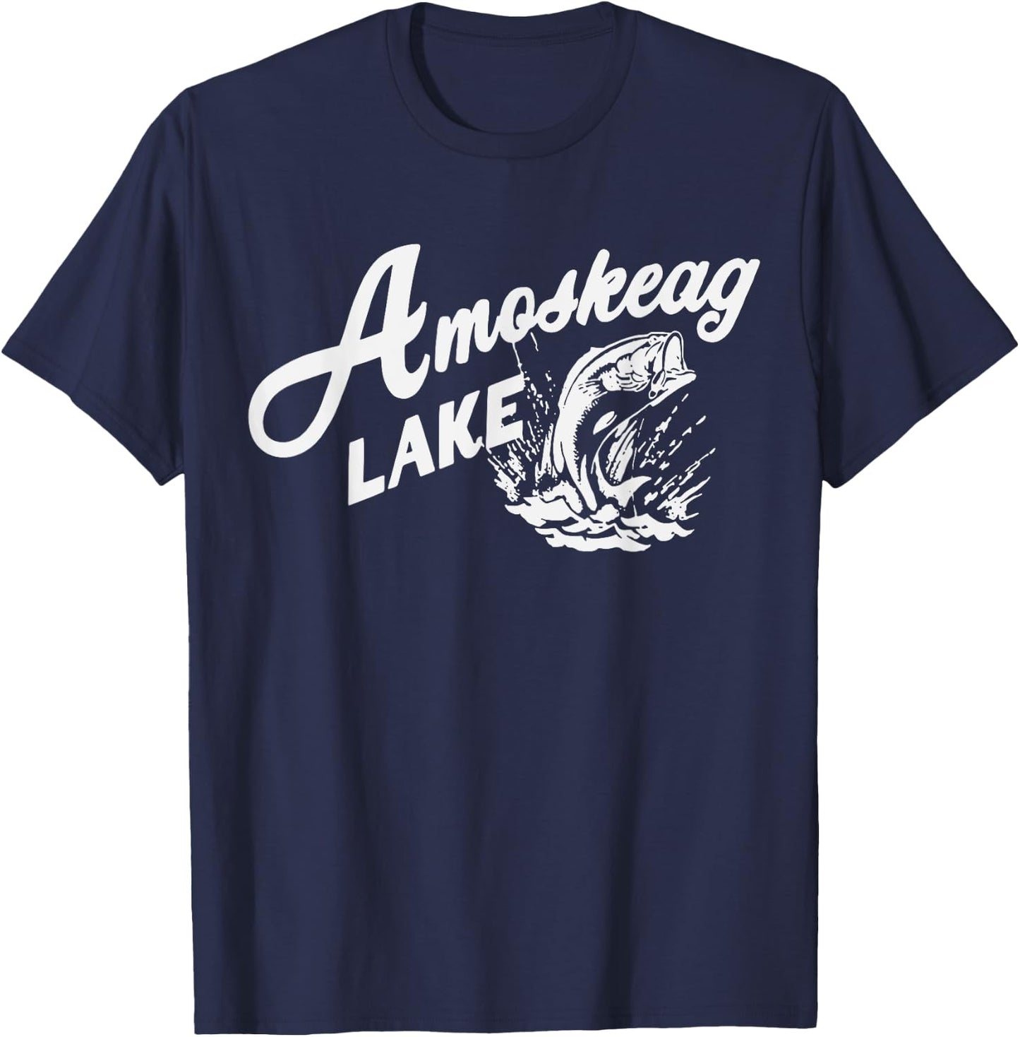 Amoskeag Lake T-Shirt - T-Shirt | Navy