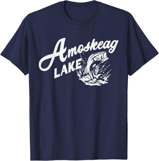 Amoskeag Lake T-Shirt - T-Shirt | Navy