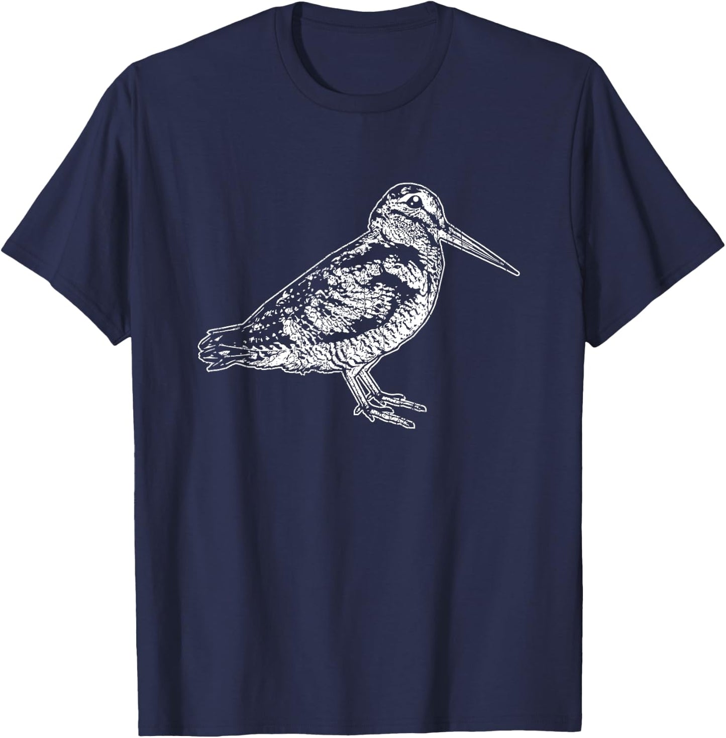 American Woodcock Bird Watching Hunting Unique Birding Gift T-Shirt - T-Shirt | Navy