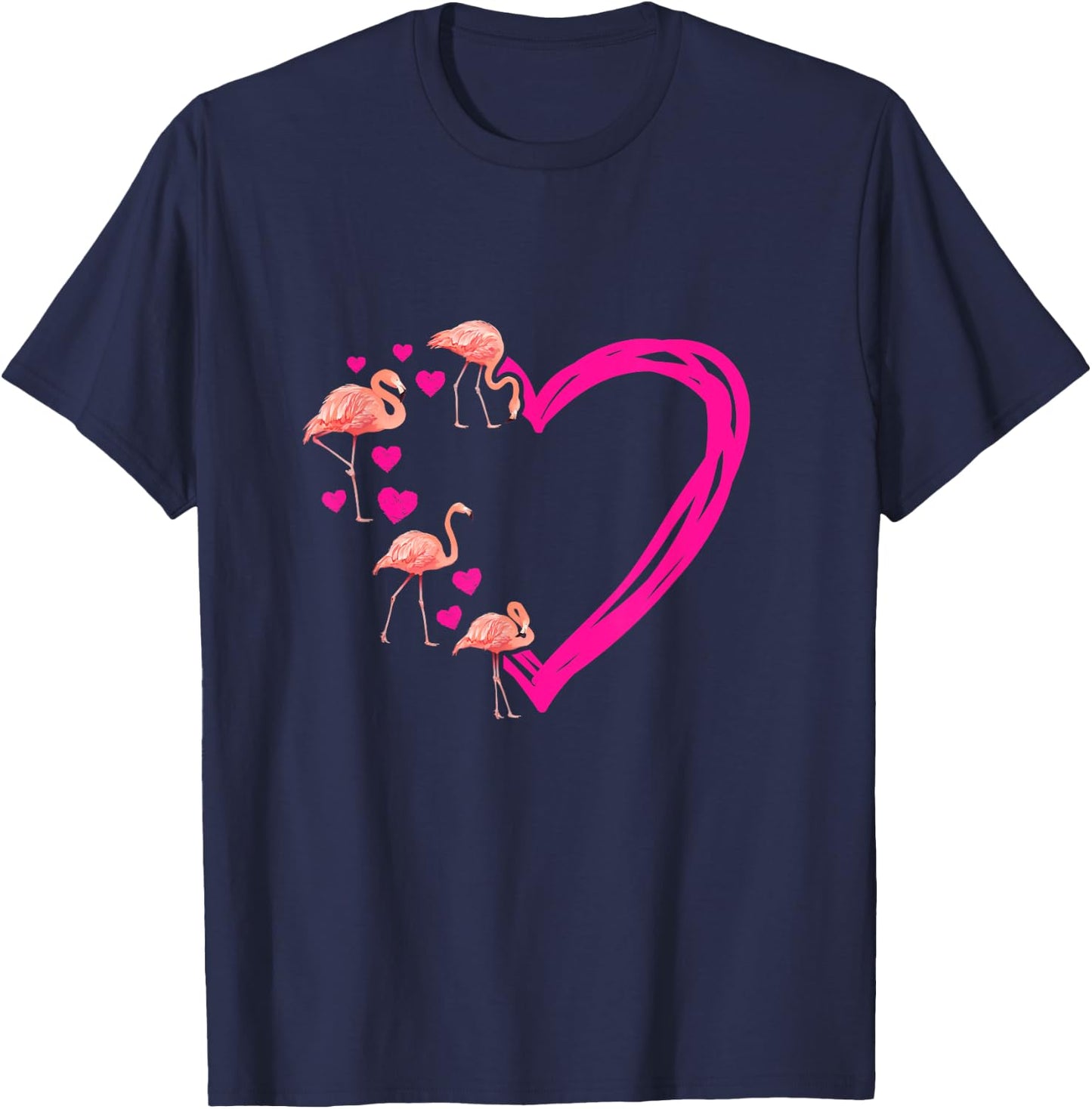 Flamingo T-Shirt - T-Shirt | Navy