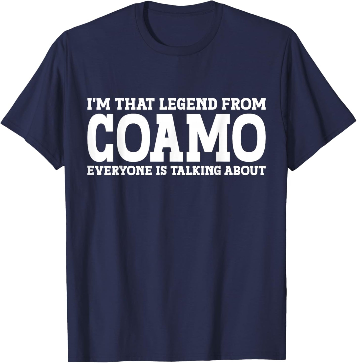Coamo Hometown PR Puerto Rico Home Roots Funny City Coamo T-Shirt - T-Shirt | Navy