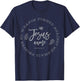 No Weapon Formed Against Me Shall Prosper T-Shirt - T-Shirt | Navy