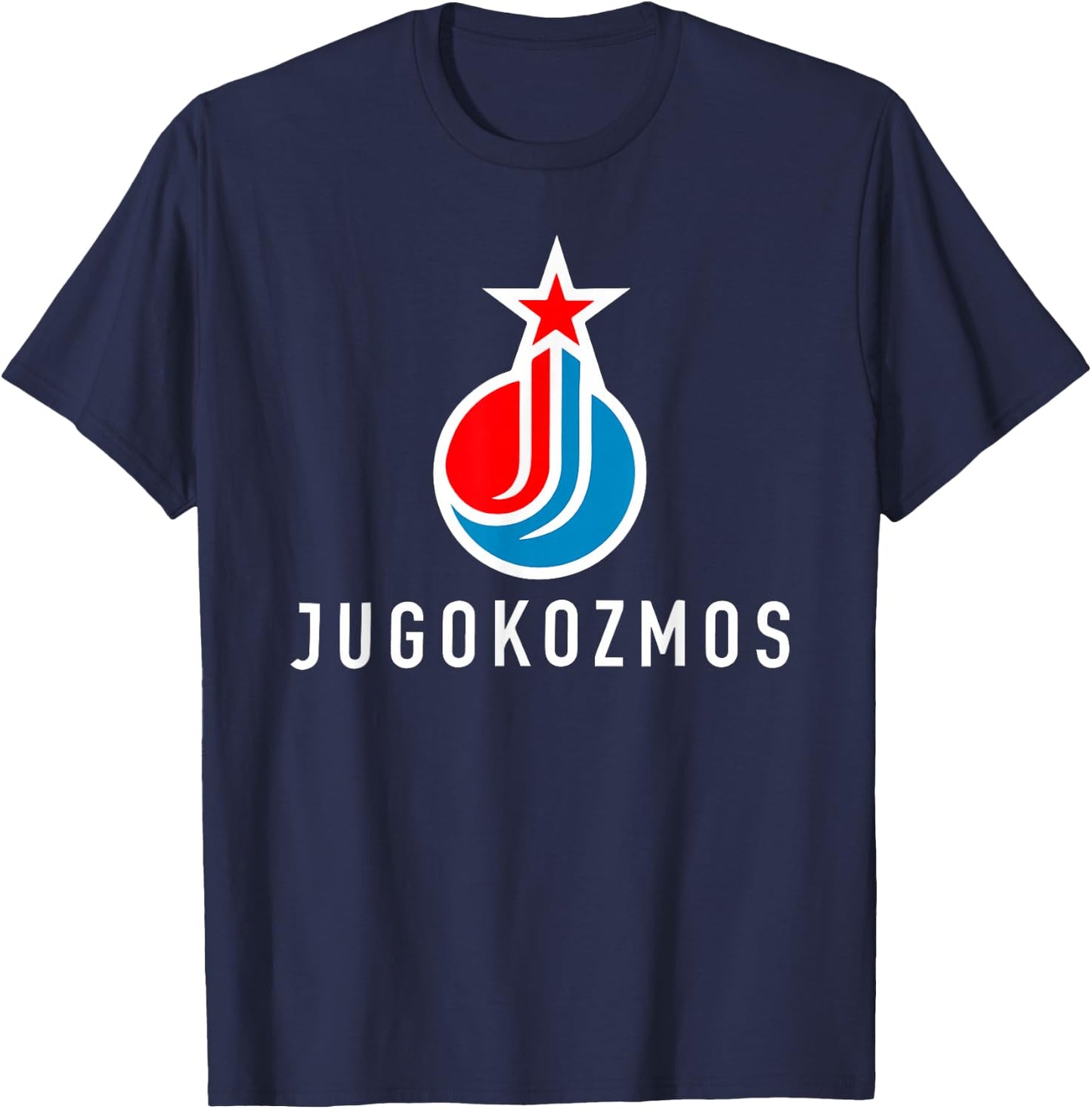 Jugokozmos Sputnik Jugoslavija Balkan SFRJ Jugoslavia T-Shirt - T-Shirt | Navy
