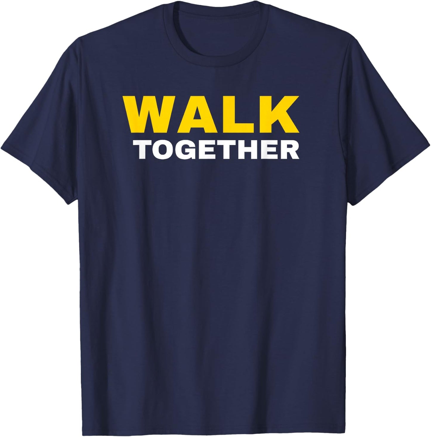 Indoor Walking Outdoor Walk at Home Pounds Off T-Shirt - T-Shirt | Navy