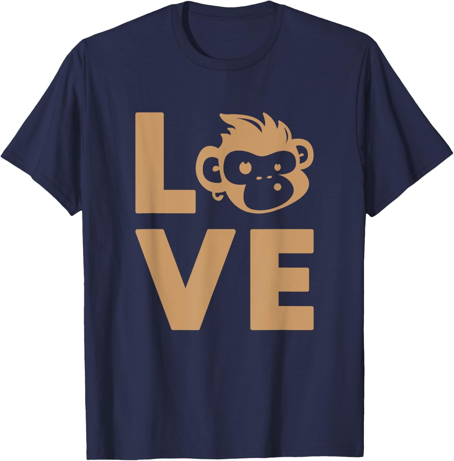 Love Monkey T-Shirt - T-Shirt | Navy