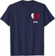 Qatar Flag Shirt | Qatari T-Shirt - T-Shirt | Navy