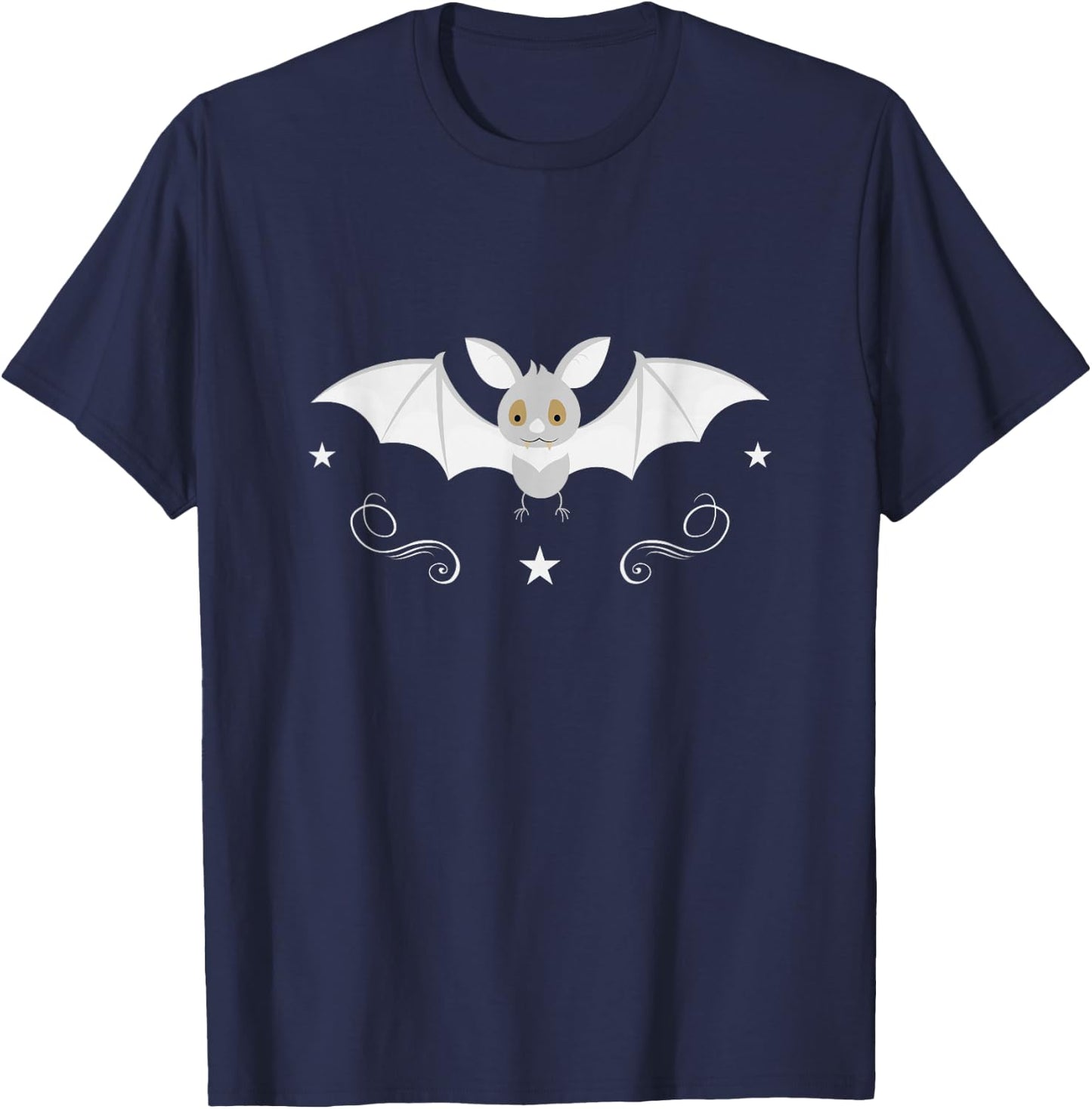 Kids Gift Cute Bat Halloween T-Shirt - T-Shirt | Navy