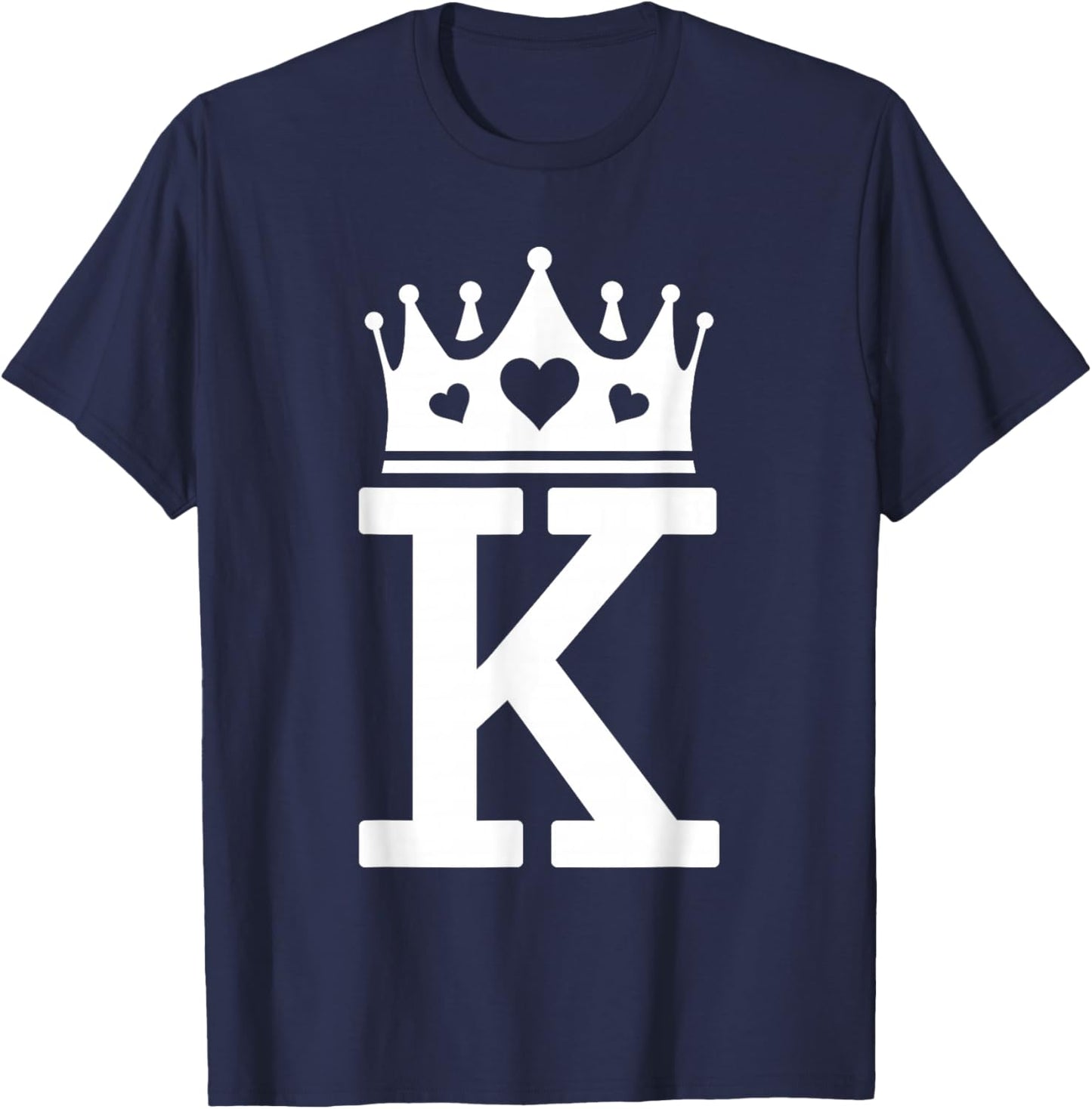King Hearts Halloween Costume - Valentines King of Hearts T-Shirt - T-Shirt | Navy