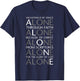 Five Solas of the Reformation T-Shirt - T-Shirt | Navy