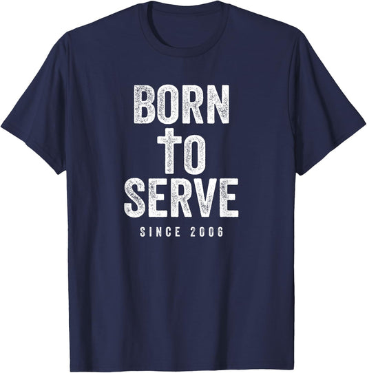 19 Year Old Christian Jesus and God 2006 19th Birthday T-Shirt - T-Shirt | Navy
