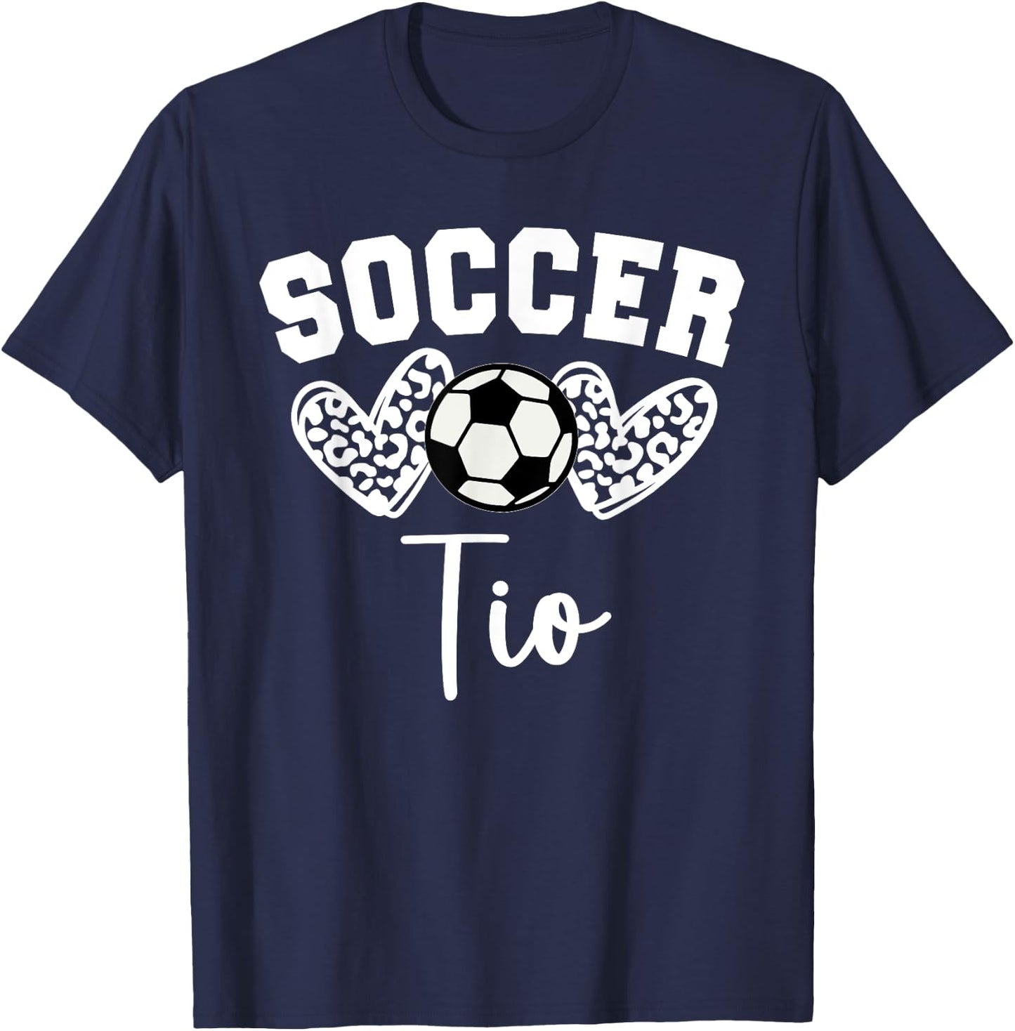 Soccer Tio Matching Family Soccer T-Shirt - T-Shirt | Navy