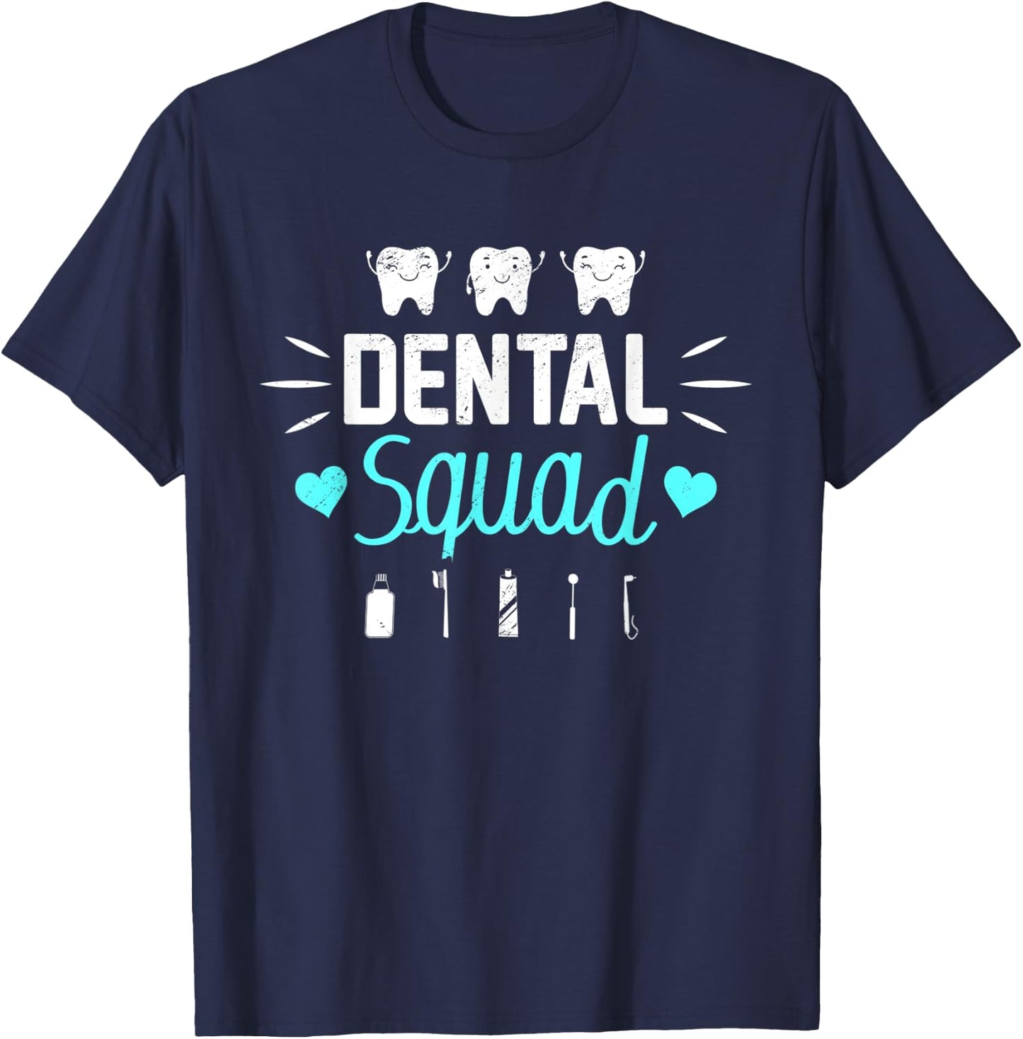 Dental Squad Costume Dental Assistant Women T-Shirt - T-Shirt | Navy