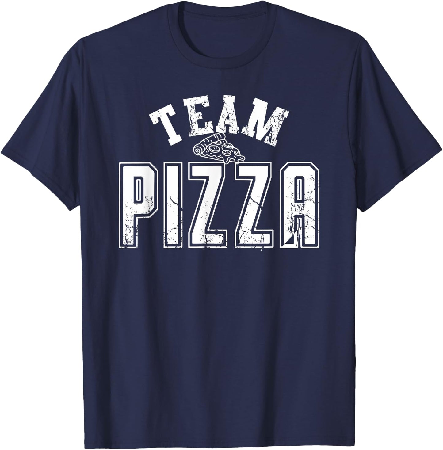 Team Pizza matching I love pizza lover women kids T-Shirt - T-Shirt | Navy