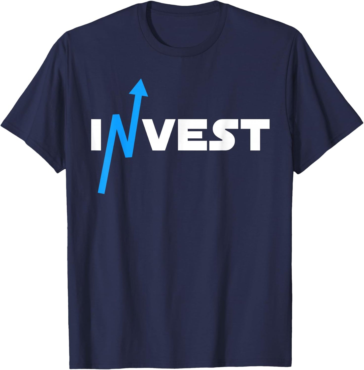 Invest Capitalism Investment Bull Market Trading Day Gift T-Shirt - T-Shirt | Navy