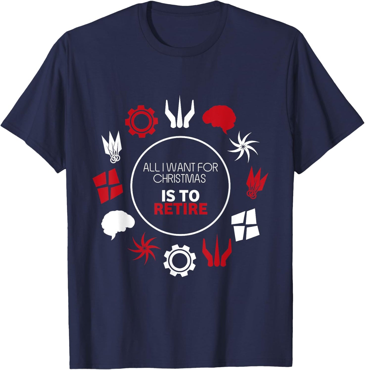 Christmas Gloomhaven - Christmas Board game clothing T-Shirt - T-Shirt | Navy