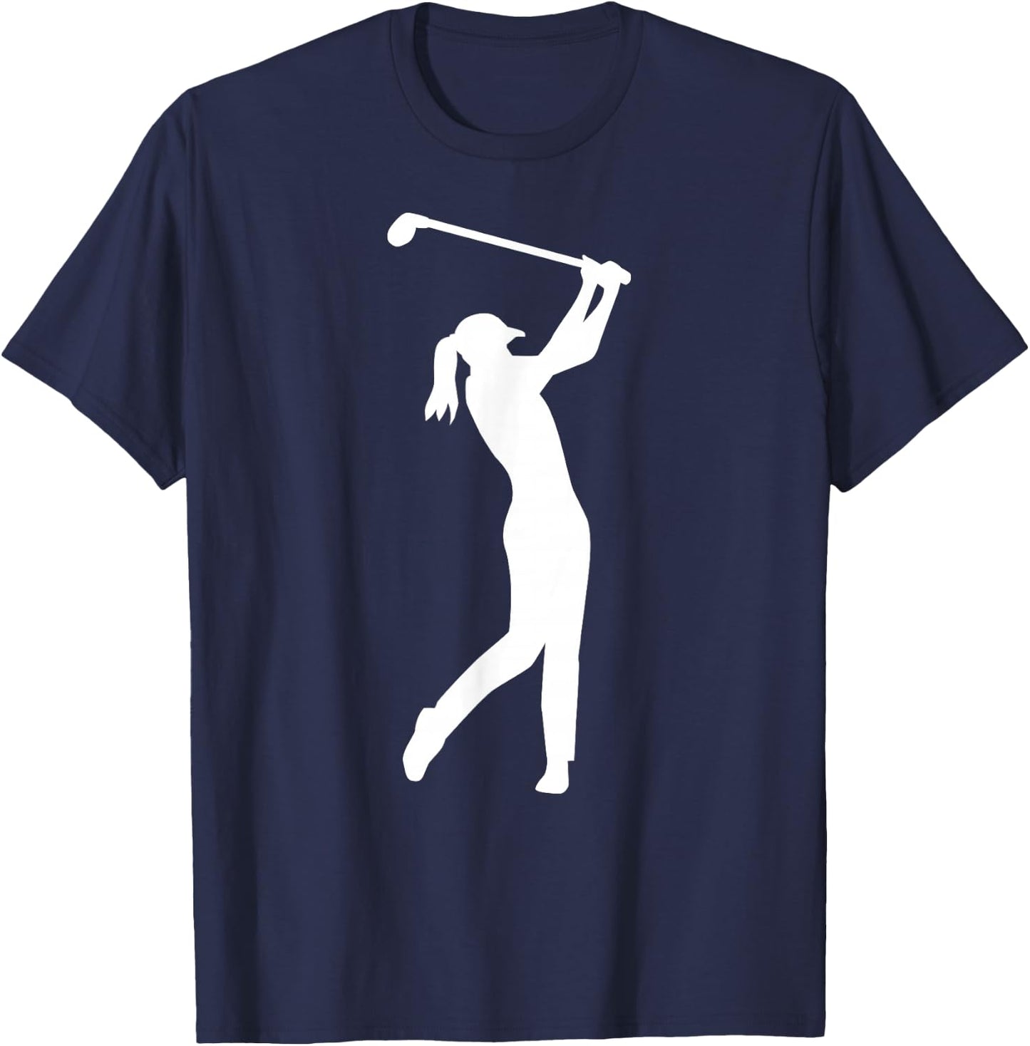 Golf woman girl T-Shirt - T-Shirt | Navy