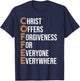 Funny Christ Coffee Gift Christian Men Women Jesus Bible T-Shirt - T-Shirt | Navy