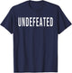 Undefeated T-Shirt - T-Shirt | Navy