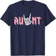 Aunt Of The Bad Two the Bone Birthday 2 Years Old Birthday T-Shirt - T-Shirt | Navy