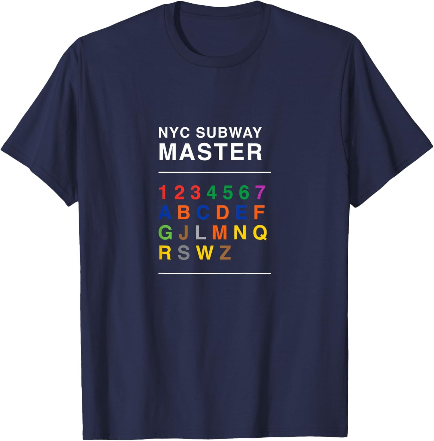 Kids Kids NYC Subway Master T-Shirt - T-Shirt | Navy