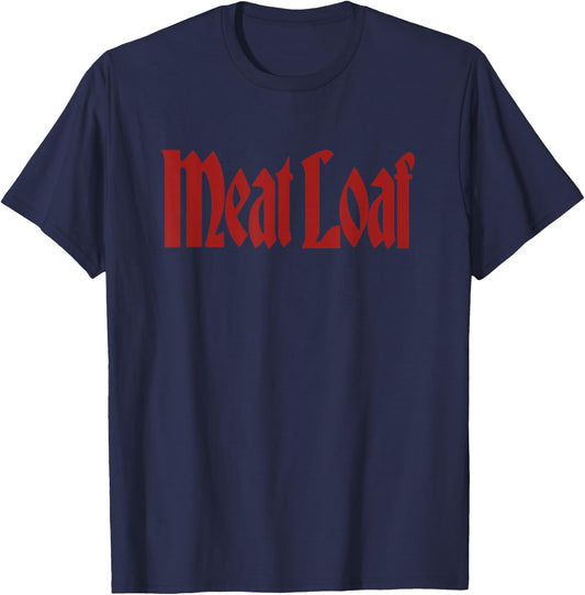 Meat Loaf Logo T-Shirt - T-Shirt | Navy