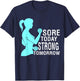 Women Gym Motivation Workout Motivational Fitness Lover Gift T-Shirt - T-Shirt | Navy