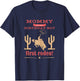Mommy Mom First Rodeo 1st Birthday Cowboy Family Matching T-Shirt - T-Shirt | Navy