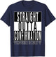 Straight Outta Confirmation Confirmed In Christ T-Shirt - T-Shirt | Navy