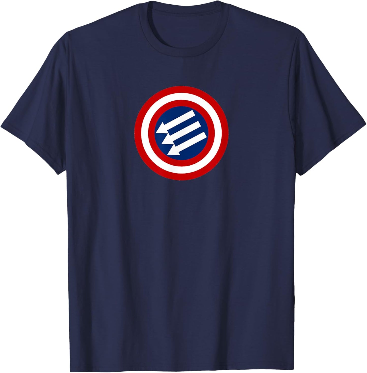 Three Arrows Iron Front T-Shirt - T-Shirt | Navy