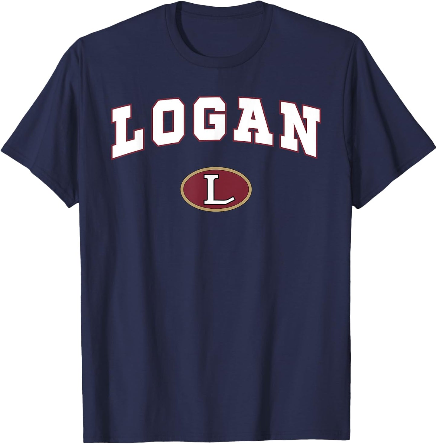 Logan High School Grizzlies T-Shirt - T-Shirt | Navy