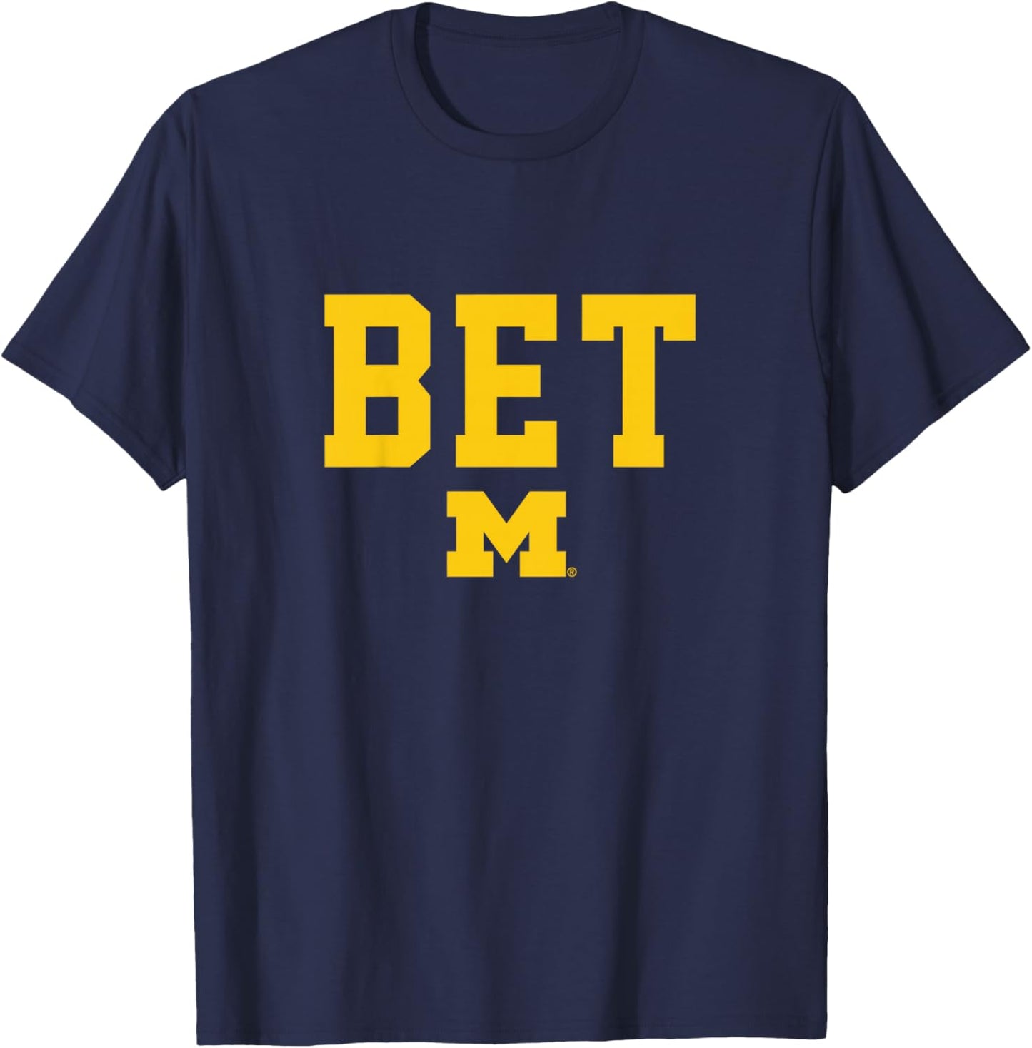Kids University of Michigan Wolverines U of M BET T-Shirt - T-Shirt | Navy