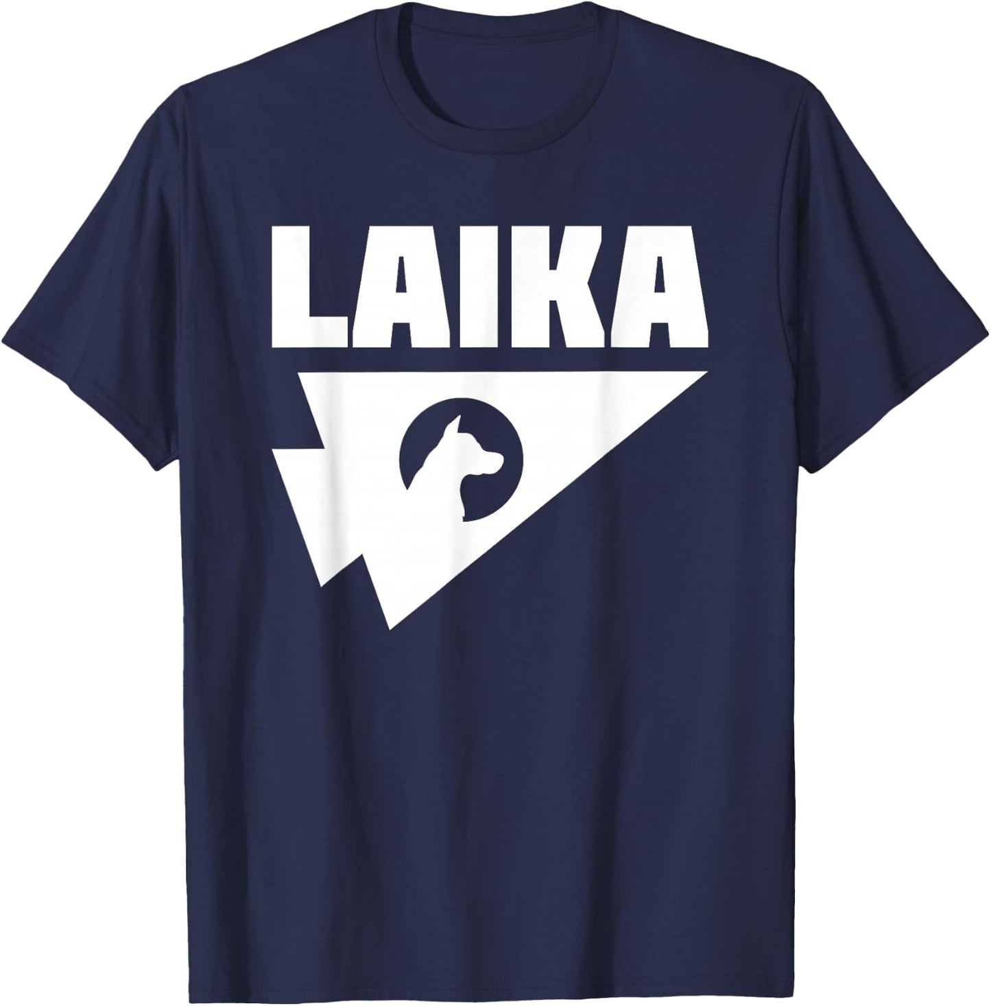 Laika Dog Sputnik Space Space USSR Gift T-Shirt - T-Shirt | Navy
