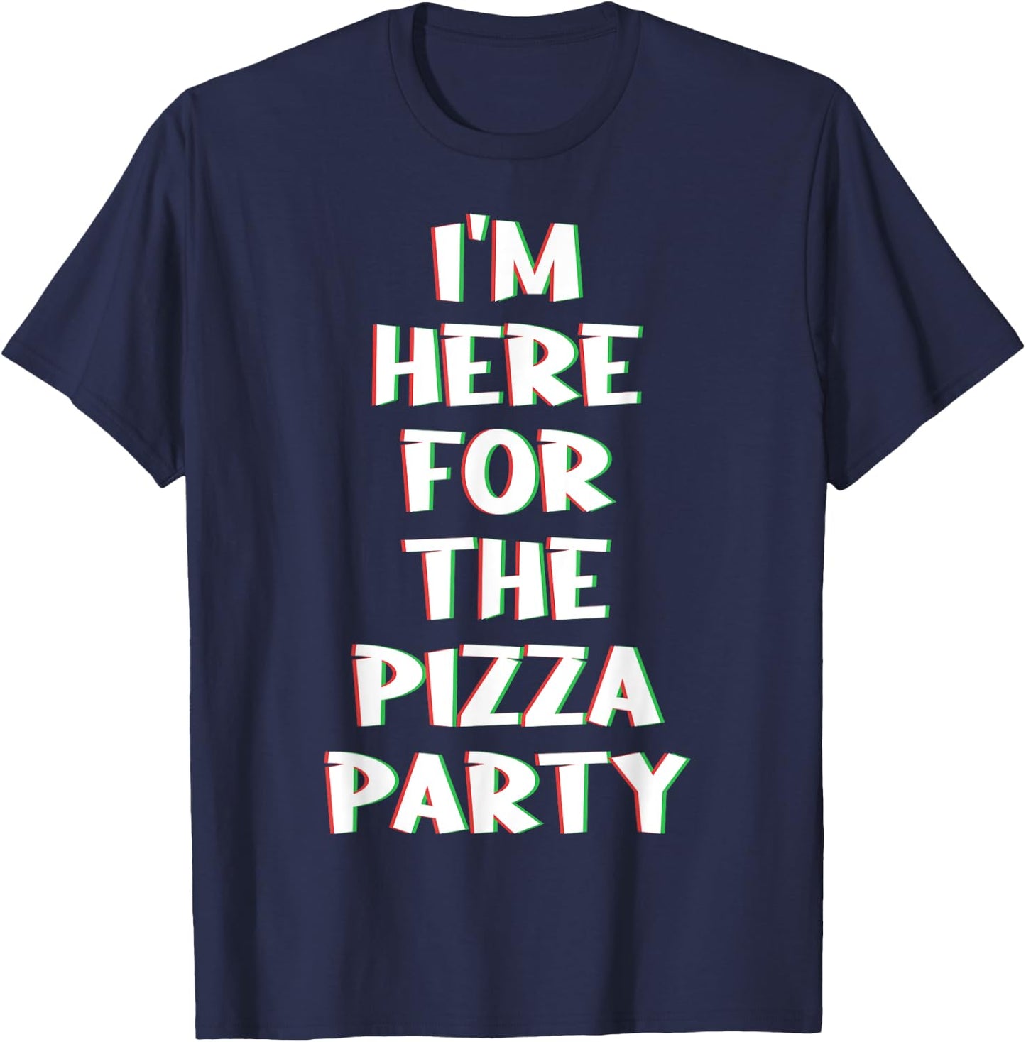 Pizza Slice Crust Neapolitan Pizzaiolo Deep-Dish Pizzeria T-Shirt - T-Shirt | Navy