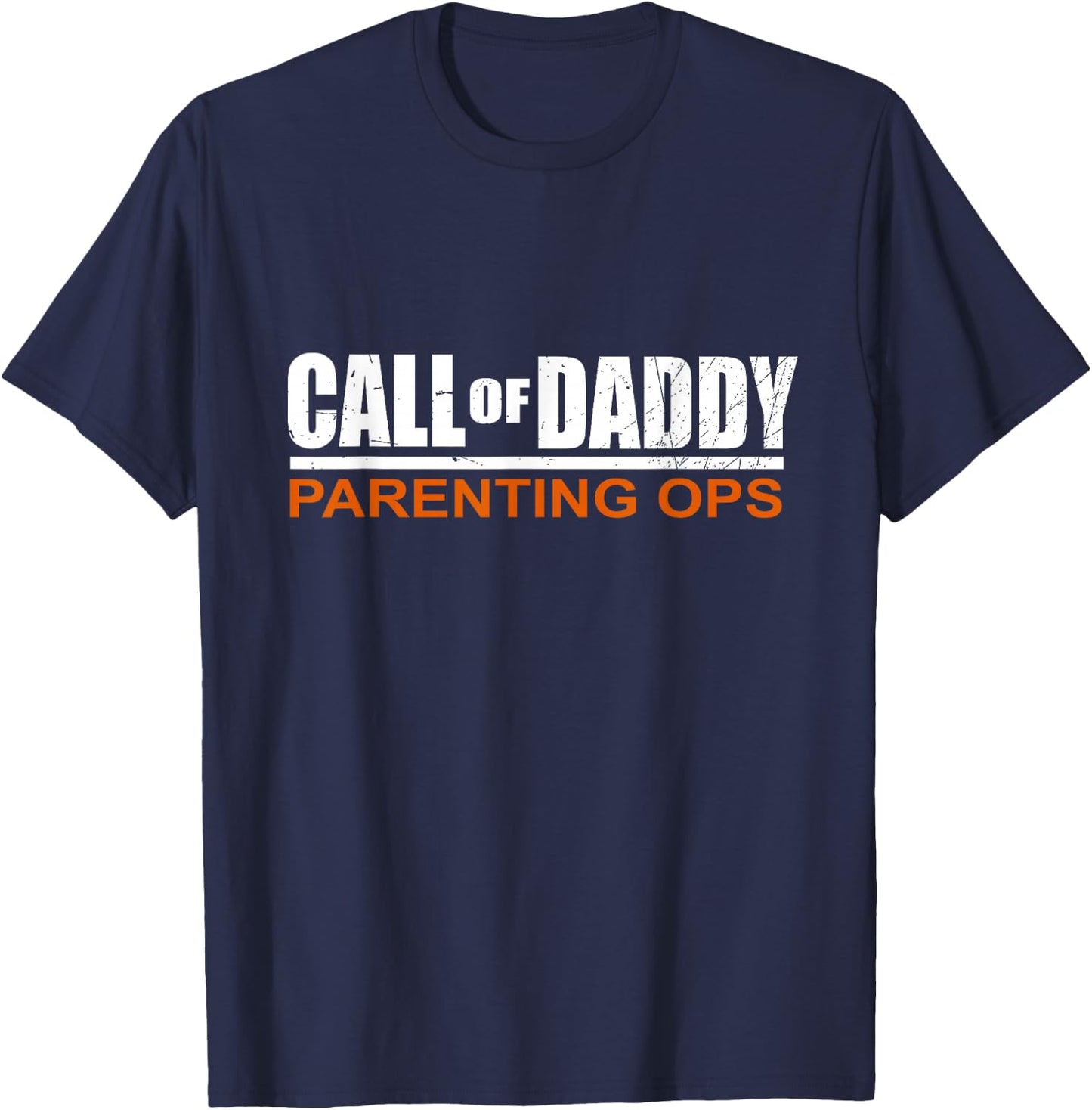 Call of Daddy Parenting Ops T-Shirt - T-Shirt | Navy