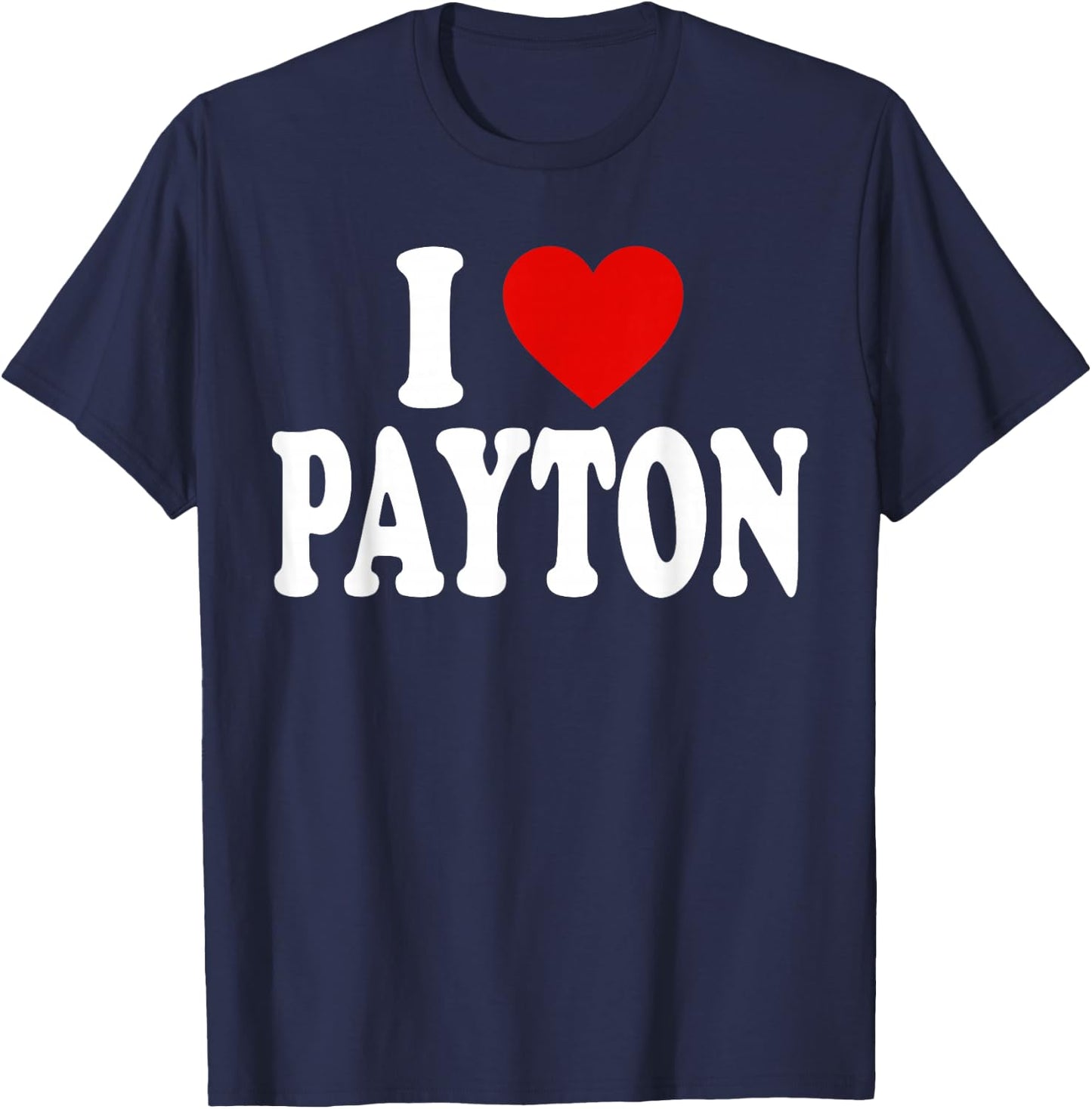 I Heart Love Payton T-Shirt - T-Shirt | Navy