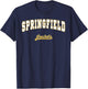 Springfield High School Yellowjackets T-Shirt - T-Shirt | Navy